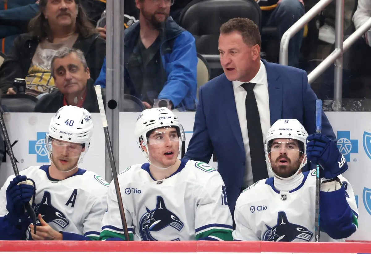 Vancouver Canucks head coach Adam Foote speaks on the hardship of losing captain Quinn Hughes