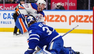 McDavid has 2 goals and an assist to back Jarry in Oilers' 6-3 win over Maple Leafs
