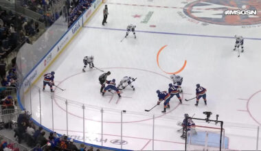 Janis Moser with a Goal vs. New York Islanders