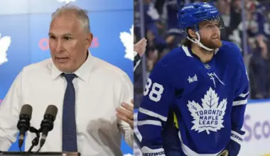 Craig Berube explains his decision to bench William Nylander