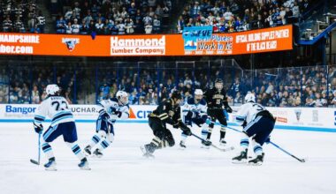 Men's Hockey Drops Weekend Finale at No. 15 Maine