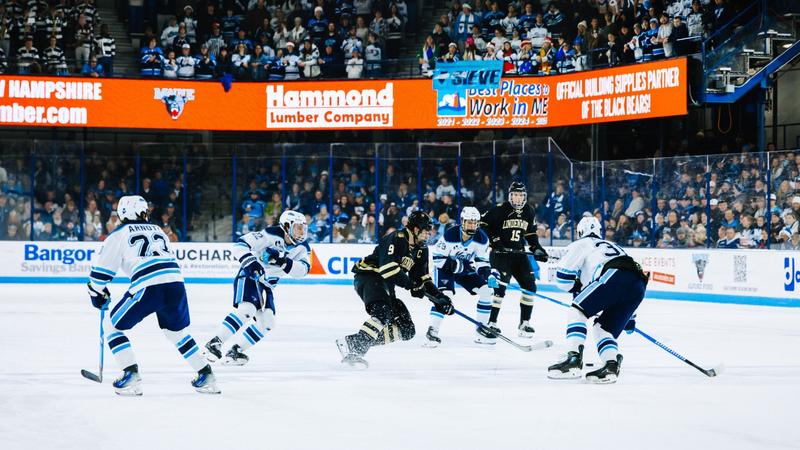 Men's Hockey Drops Weekend Finale at No. 15 Maine