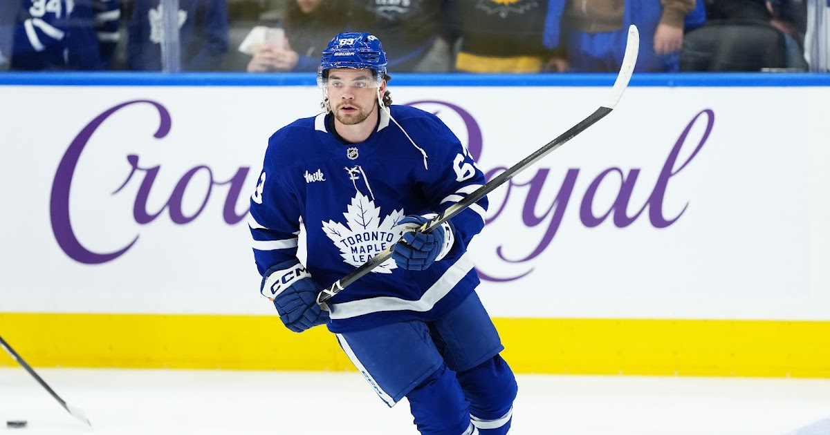 Benched Maple Leafs Forward Matias Maccelli Linked to Atlantic Rival