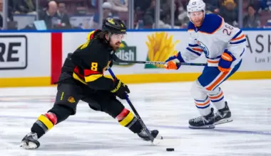 Connor Garland Gives Bittersweet Statement on his good friend Quinn Hughes leaving the Vancouver Can