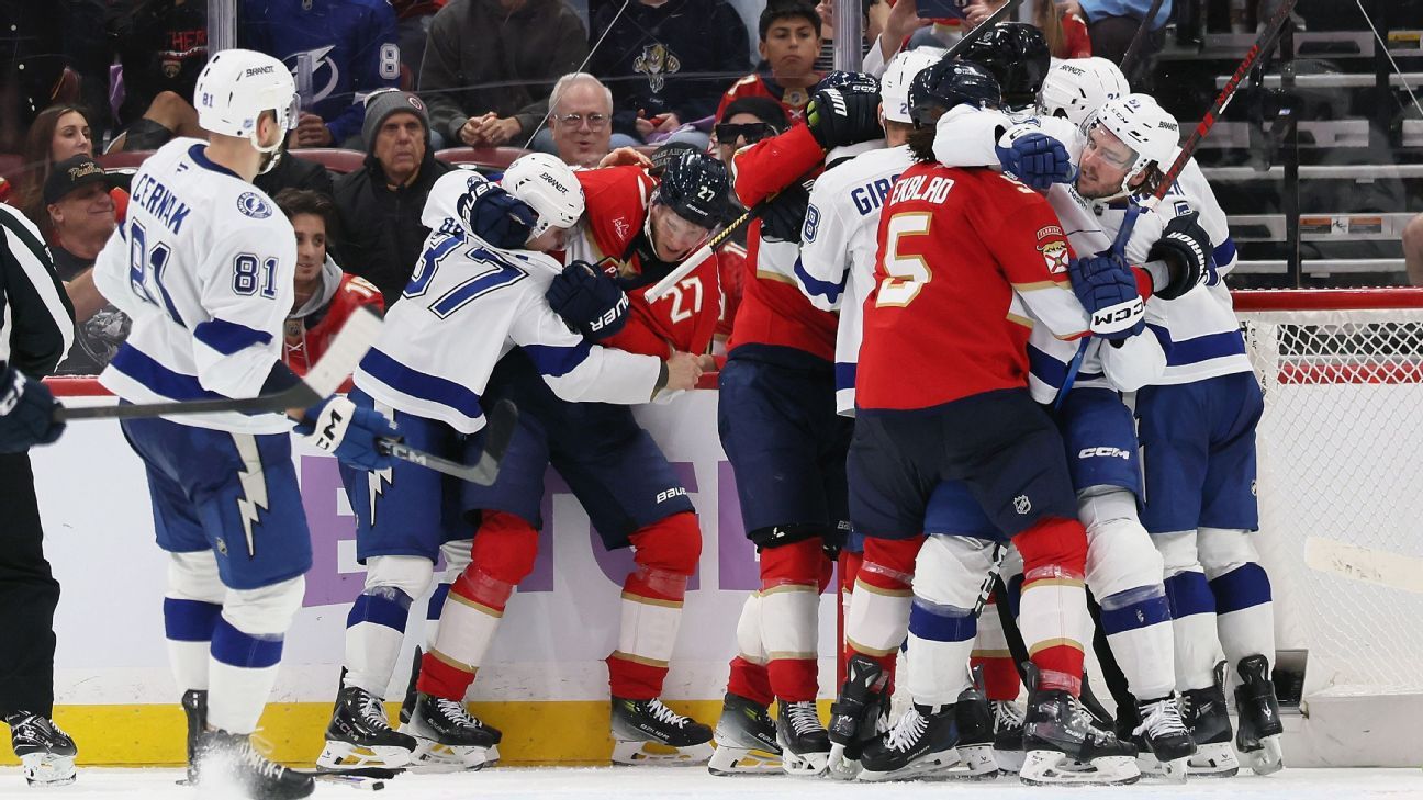 The NHL's best this week: Battle of Florida continues Monday