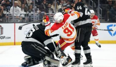 Surging Flames nip Kings on Morgan Frost’s OT goal