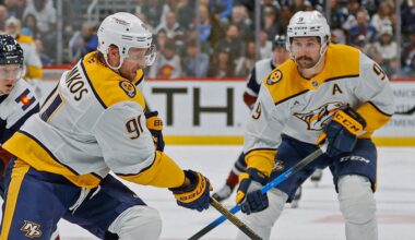 Steven Stamkos Filip Forsberg Nashville Predators NHL