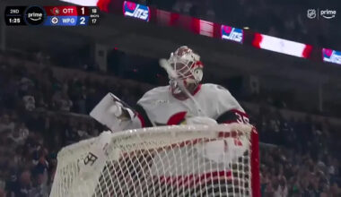 Logan Stanley with a Goal vs. Ottawa Senators