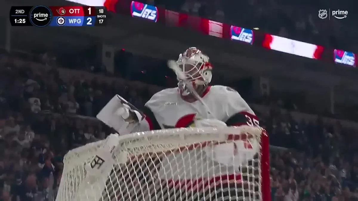 Logan Stanley with a Goal vs. Ottawa Senators