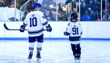 NHL alumni bring stars, spectacle to Carbondale outdoor hockey classic
