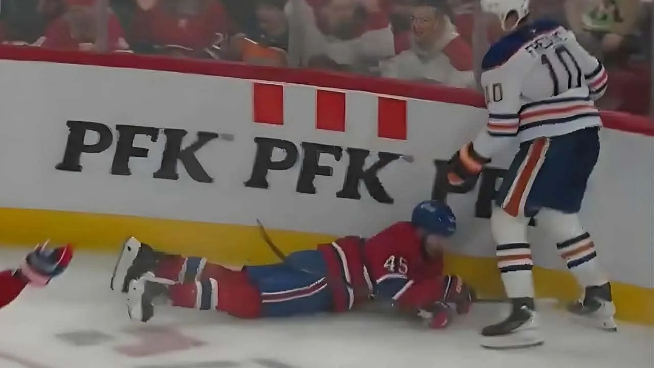 Trent Frederic's dangerous hit on Canadiens' Carrier sparks possible sanction