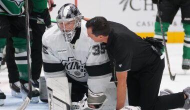 Kings put goalie Darcy Kuemper on IR after hit to head