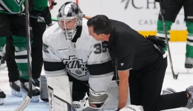 LA Kings put G Darcy Kuemper on injured reserve after head hit from Stars' Rantanen