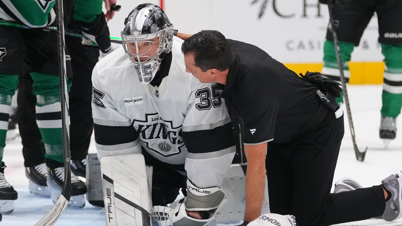 LA Kings put G Darcy Kuemper on injured reserve after head hit from Stars' Rantanen