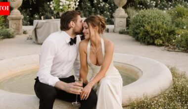 Leon Draisaitl's wife Celeste Desjardins sends a heartwarming message as Oilers star reaches 1000th NHL point | NHL News