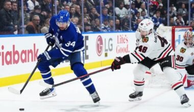 Maple Leafs look for more road success against sinking Capitals