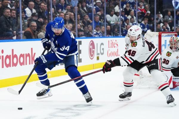 Maple Leafs look for more road success against sinking Capitals