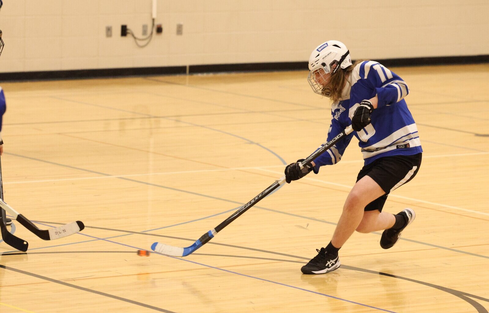 Adapted Floor Hockey: Warriors light it up against Dakota United - Brainerd Dispatch
