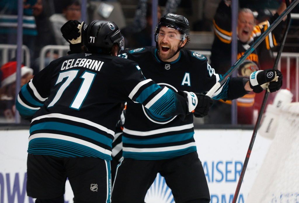 Macklin Celebrini dazzles as San Jose Sharks beat Calgary Flames
