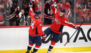 Capitals' Team Canada hopefuls Thompson and Chychrun shine in a win over Maple Leafs