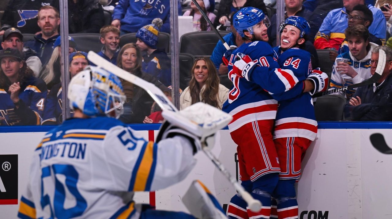 Rangers earn road win against Blues on J.T. Miller's OT goal