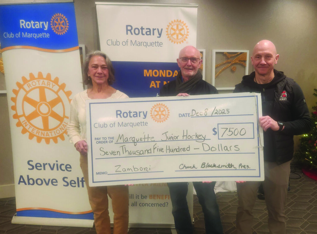 Rotary supports local hockey | News, Sports, Jobs