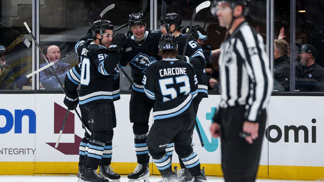 Utah's Daniil But notches first career goal, but shorthanded Devils outlast Mammoth 2-1