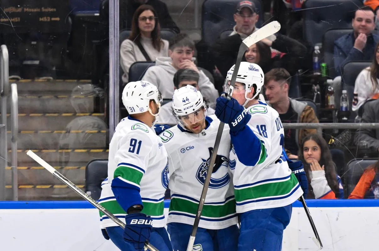 Kiefer Sherwood proves to the Vancouver Canucks that he should be named next team Captain