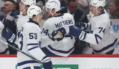 Leafs make last-minute lineup change involving top-six ahead of Predators matchup