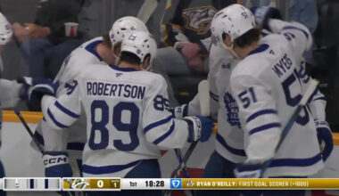 Nicolas Roy with a Goal vs. Nashville Predators