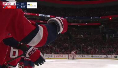 Aliaksei Protas with a Goal vs. Detroit Red Wings