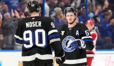 Jake Guentzel scores twice as Lightning rally for 6-4 win over Hurricanes