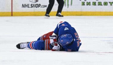 Rangers' J.T. Miller out week-to-week with upper-body injury, source says