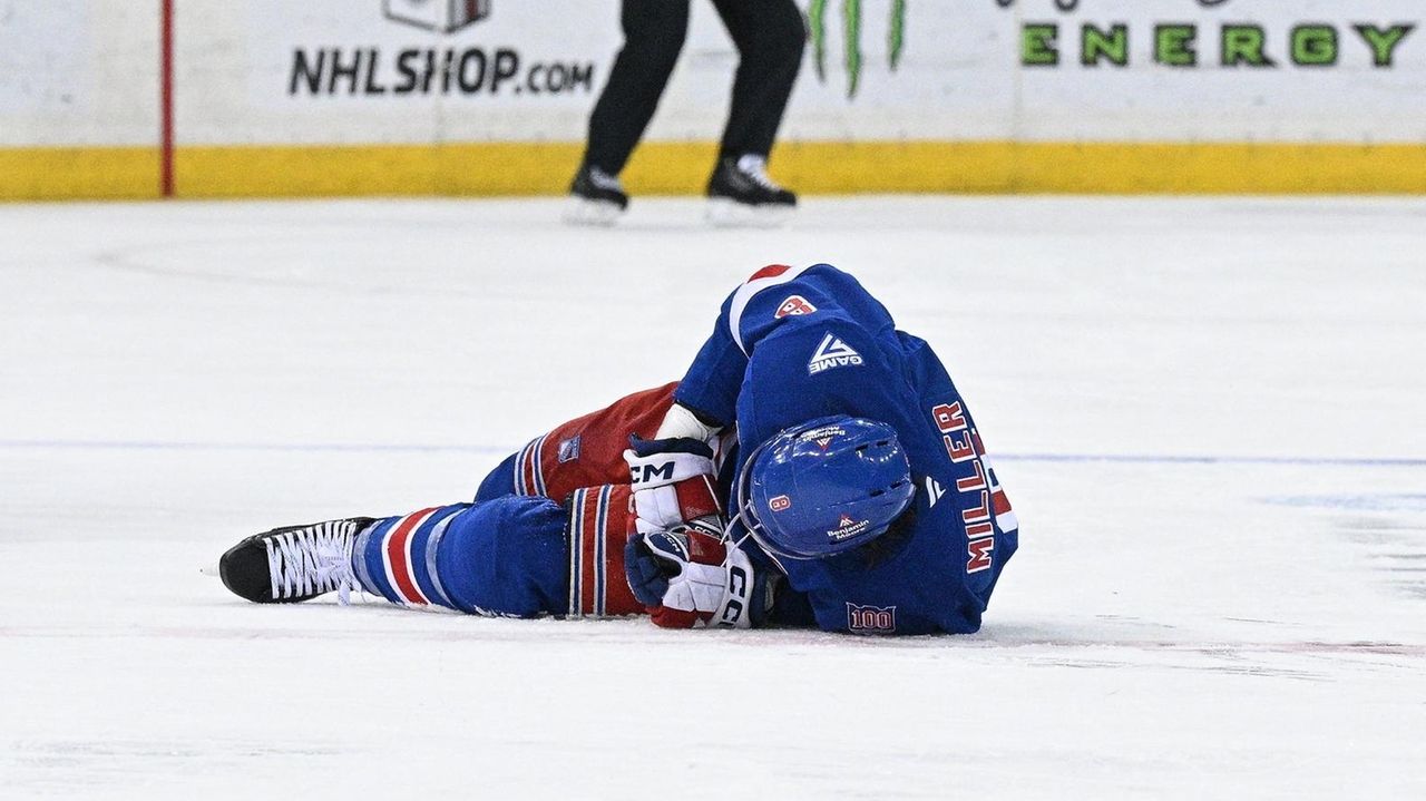 Rangers' J.T. Miller out week-to-week with upper-body injury, source says