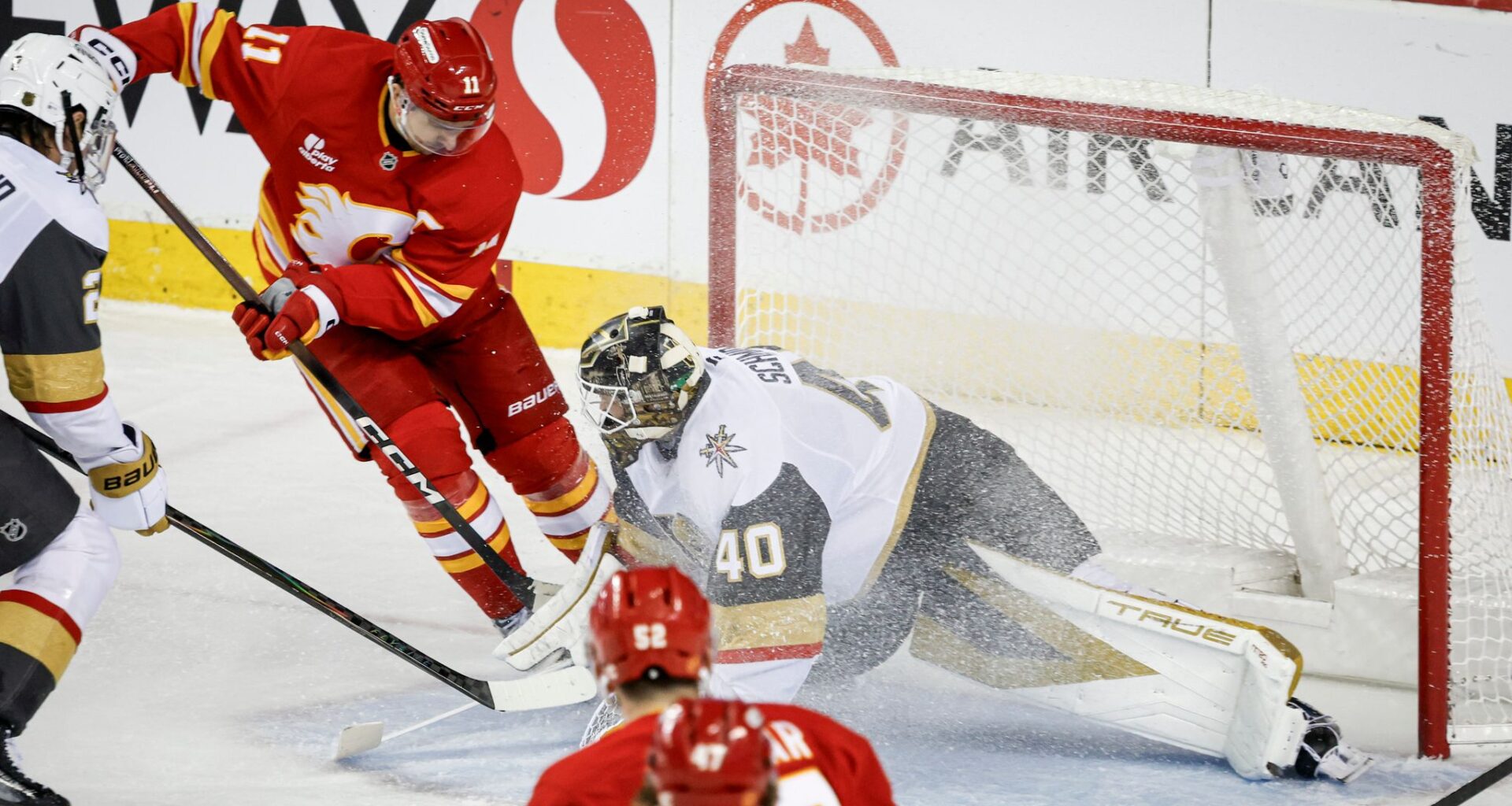 Backlund scores 2 as Flames beat Golden Knights 6-3