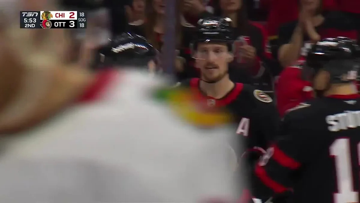 Brady Tkachuk with a Goal vs. Chicago Blackhawks