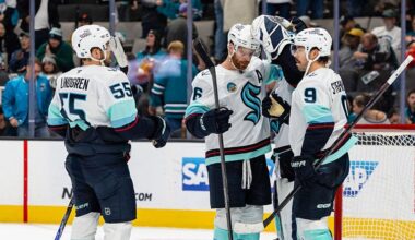 Kraken snap four-game losing streak, beat Sharks 4-2