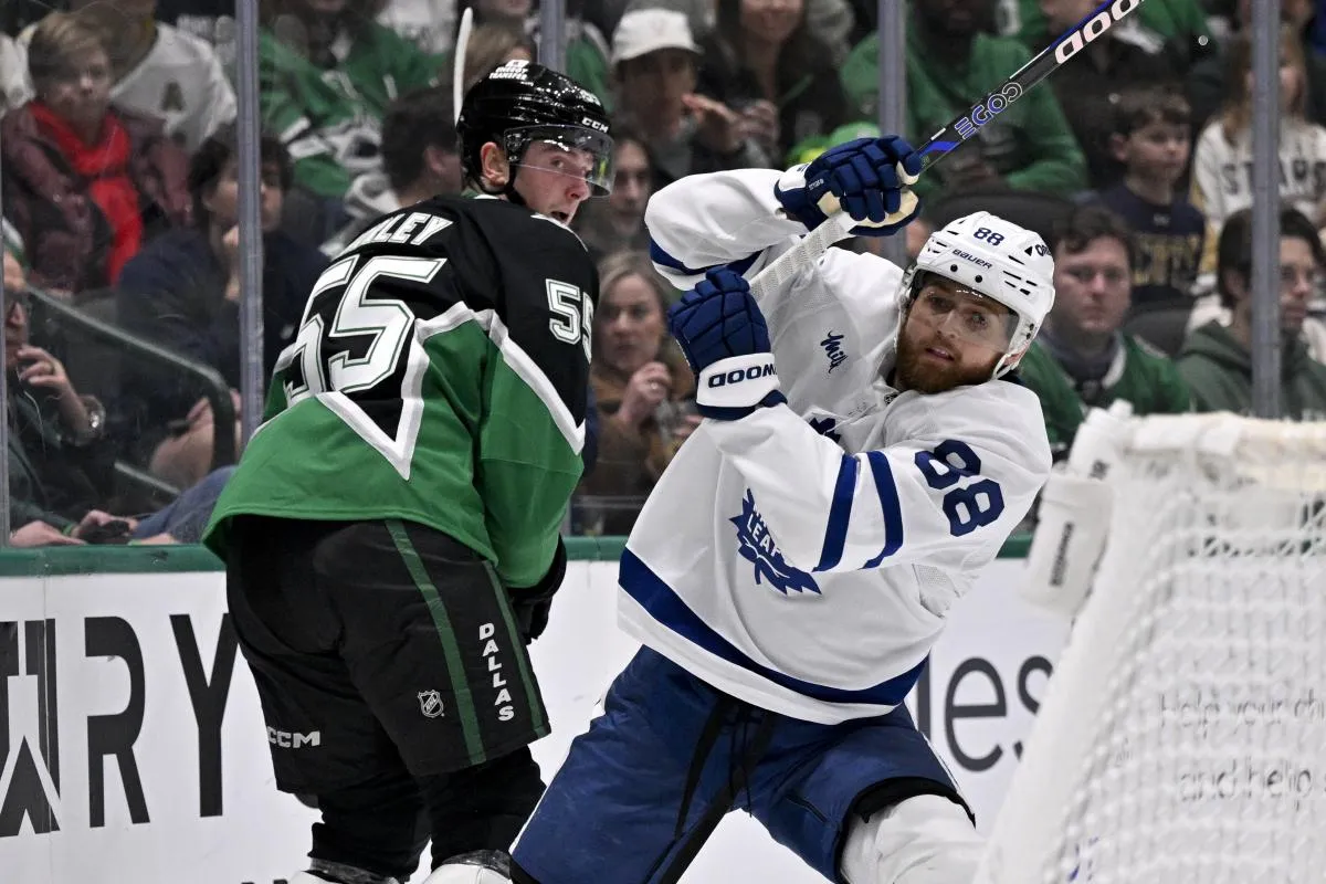 Nylander's post-game comments have Leafs fans uneasy after loss to Stars