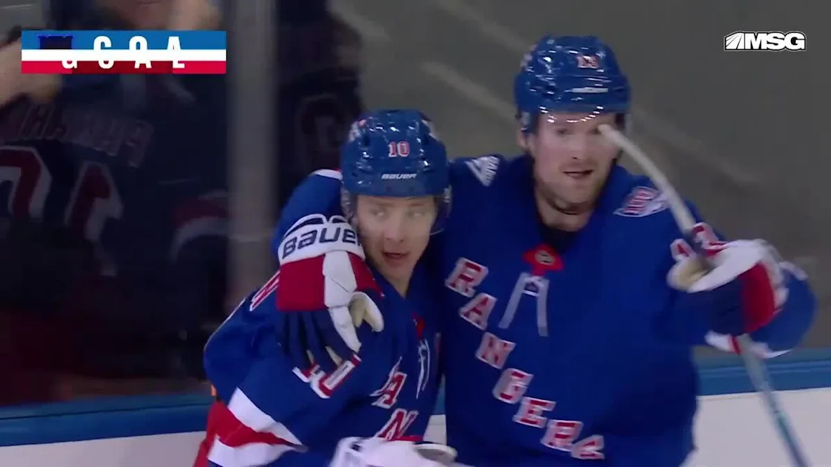 Artemi Panarin with a Goal vs. Philadelphia Flyers