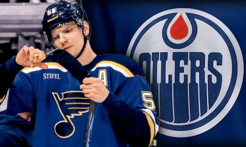 Oilers Tabbed As Landing Spot for Blues Star Defenseman