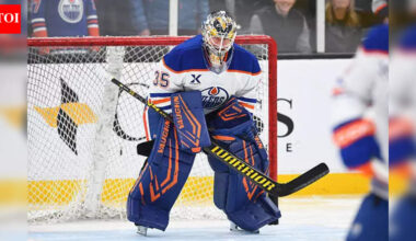 Edmonton Oilers goaltender Tristan Jarry to miss several weeks after lower‑body injury | NHL News