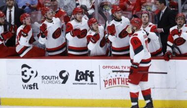 Panthers, Hurricanes tangle for second time in four days