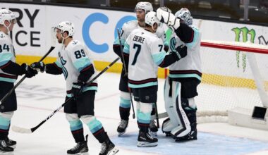 NHL roundup: Kraken stun Ducks with two goals in 3rd