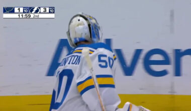 Anthony Cirelli with a Goal vs. St. Louis Blues