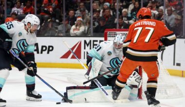 Jordan Eberle's heroics send Kraken past Ducks