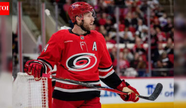 NHL Injury Update: Hurricanes defenseman Jaccob Slavin sidelined week to week with upper-body concern | NHL News