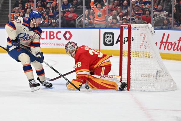 Oilers’ Leon Draisaitl, Connor McDavid overwhelm Flames