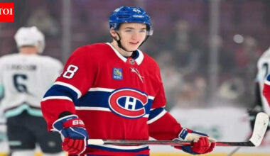 Lane Hutson continues impressive run as Montreal Canadiens beat Boston Bruins 6-2 to enter holiday break | NHL News