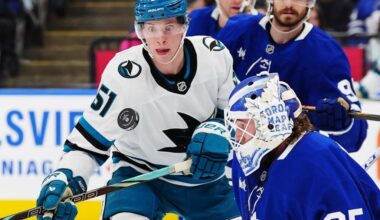 Sharks' Collin Graf makes Macklin Celebrini, Ryan Warsofsky NHL believers