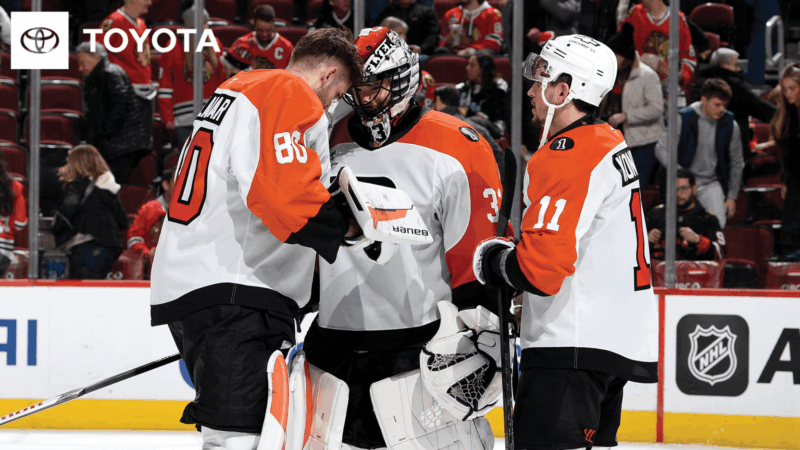 RECAP: Konecny and Flyers drop Blackhawks 3-1